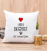 Dentist Yastık ve Gold Kupa Bardak