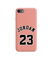 Iphone 8 Air Jordan Tasarımlı Pudra Lansman Telefon Kılıfı