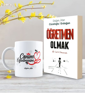BK Gift Kişiye Özel Öğretmen Olmak Kitabı ve Kupa Hediye Seti - 3