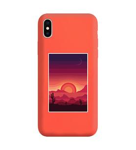 Turuncu Lansman Telefon Kılıfı Iphone XS