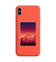 Turuncu Lansman Telefon Kılıfı Iphone XS