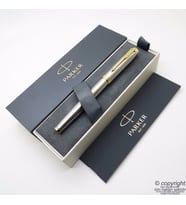 Parker IM Brushed Altın Roller Kalem  İsme Özel Kalem