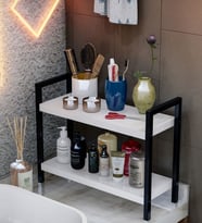 Masa Üstü Düzenleyici Organizer Dekoratif Mutfak-Banyo Rafı Kitaplık Çok Amaçlı Dolap