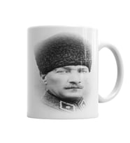Mustafa Kemal Atatürk Kupa Bardak Porselen