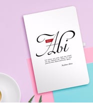 BK Gift Kişiye Özel Mânâ Abi Beyaz Defter