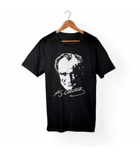 Atatürk Siyah Tişört