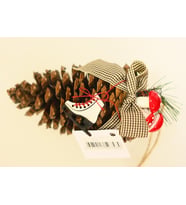 YILBAŞI KOZALAK TEKLİ DEKOR SÜS 17 CM