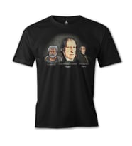 Hegel Aristo Kant  Siyah Erkek Tshirt