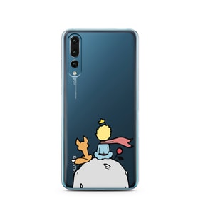 Küçük Prens Tasarım Süper Şeffaf Silikon Telefon Kılıfı Huawei P20 Pro 