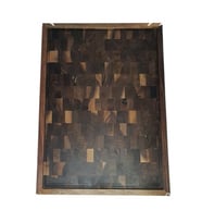 END GRAIN AHŞAP KESME TAHTASI (CEVİZ)