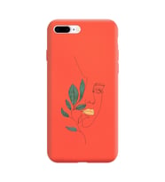 Turuncu Lansman Kılıf iPhone 8 Plus
