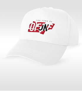 BK Gift Kişiye Özel Baskılı Beyaz Şapka  9