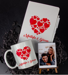 Kişiye Özel Defter Kalem Kupa Ve Fotoğraflık Seti 85798