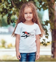 BK Gift Kişiye Özel 23 Nisan Tasarımlı Kız Çocuk Tişört  14