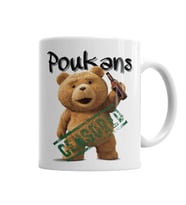 Poukans Ted Kupa Bardak Porselen