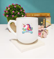 Unicorn Tasarımlı İsme Özel Unicorn Kupa Bardak