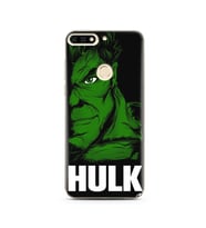 Hulk Tasarım Süper Şeffaf Silikon Telefon Kılıfı Huawei Honor 7C- y7 2018 
