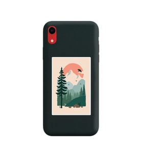 Siyah Lansman Kılıf iPhone XR