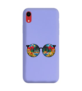 Lila Lansman Telefon Kılıfı Iphone XR