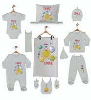 Pia Baby Gl 1922 11 Parça İsme Özel Hastane Çıkışı