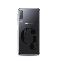 Samsung A7 (2017) Harf Tasarımlı Telefon Kılıfı G-Harfi 