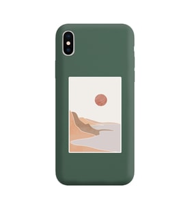 Koyu Yeşil Lansman Kılıf iPhone X