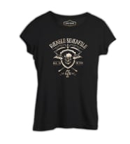Avenged Sevenfold - Hail Logo Siyah Kadın Tshirt