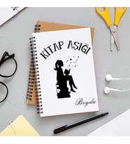 Kitap Aşığı Defteri Kişiye Özel