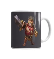 Clash Of Clans Rei Barbaro Kupa Bardak Porselen