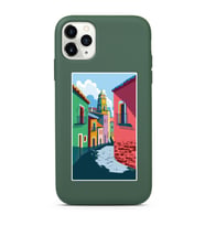 Koyu Yeşil Lansman Kılıf iPhone 11 Pro