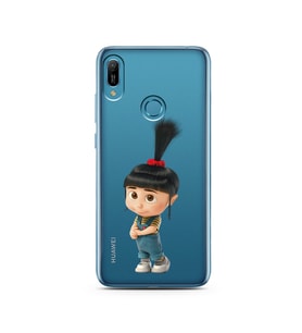 Agnes Tasarımlı Süper Şeffaf Silikon Telefon Kılıfı Huawei Y6 Prime (2019)