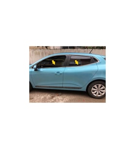 Renault Clio 5 HB Krom Cam Çerçevesi 12 parça 2020 ve üzeri Paslanmaz Çelik