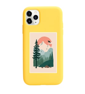 Sarı Lansman Kılıf iPhone 11 Pro