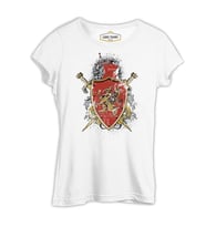 Dragon Shield Beyaz Kadın Tshirt