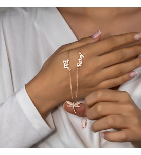 Else Silver 2 İsimli Gümüş Yusufcuk Kolye