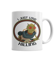 I Just Love Killing Kupa Bardak Porselen