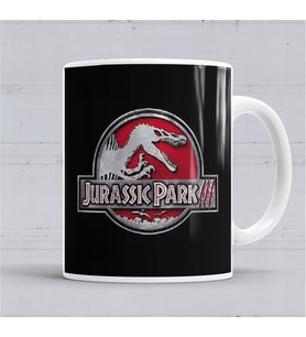 Jurassic Park Kupa Bardak Porselen