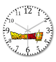Dragon Ball Super Duvar Saati Bombeli Gercek Cam