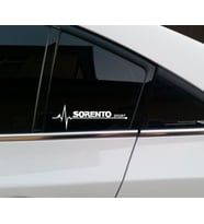 Kia Sorento Yan Cam Sticker Oto Kapı Çıkartma 20cmx7cm
