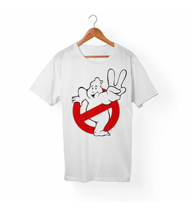 Ghostbusters Beyaz Tişört