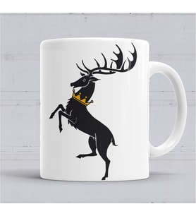 Game Of Thrones Baratheon Kupa Bardak Porselen