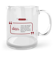 BK Gift Kişiye Özel Dayı Cam Kupa Bardak  1