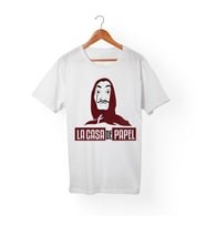 La casa de papel Tişört (Beyaz)