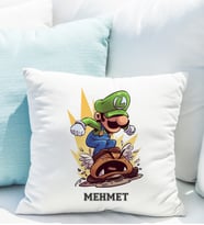 Super Mario Yastığı Kişiye Özel