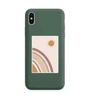 Koyu Yeşil Lansman Telefon Kılıfı Iphone Xs Max