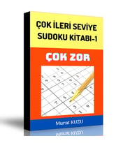 Sudoku Çok İleri Seviye Bulmaca Kitabı-1