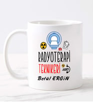 Radyoterapi Teknikeri  Kupa (Beyaz)
