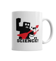 Science Robo Rock Kupa Bardak Porselen