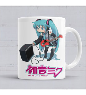 Hatsune Miku One Piece Anime Naruto Death Note Kupa Bardak