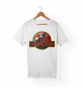 Jurassic Park Çocuk Beyaz Tişört